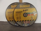 Dewalt Inch Type Off Wheels #DWA80290 Concrete/ Metal Cutting 6100RPM New. Price: $45.00.