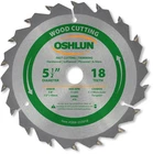 Oshlun SBW-055018 5-1/2-INCH Tooth Atb Fast Cutting And Trimming Saw Blade... New. Price: $18.54.