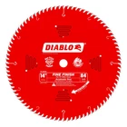 Diablo D1484X 14" 84-TEETH Fine Finish Saw Blade For Wood New. Price: $81.99.