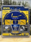 Irwin 10 5/8 Arbor Teeth Fiber Cement Saw Blade #4935624 New. Price: $32.50.