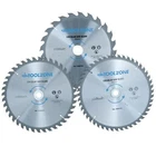 3PC 235MM Tct Circular Saw Blades 24 / 40 And 48 Teeth Inc Adapter Rings TE518 New. Price: $46.00.