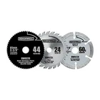 Rockwell RW9232K Versacut 3-PIECE Circular Saw Blade Set , Gray New. Price: $45.99.