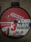 Diablo D0724R3 Circular Saw Blade - Red New. Price: $19.95.