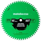 Metabo Hpt 10" Miter/table Saw Blade, 60T Fine Finish, 5/8" Arbor New. Price: $58.43.