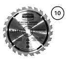 Century Carbide Circular Saw Blade Set 10-PACK 1/4 Inch 24T Chn 9107 New. Price: $72.98.