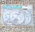 Hitachi 3-PACK 10" Circular Saw Blade Combo 40 60 80 Tooth 5/8" New N.o.s.. Price: $52.49.