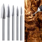 Wood Carving Bits For Dremel Rotary Tool, 5PCS Engraving Drill Accessories Bi... New. Price: $21.85.