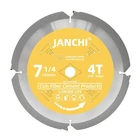 Janchi 7-1/4 Inch 4T Pcd Tip Hardie Fiber Cement Circular Saw Blade... Fast Ship New. Price: $34.99.
