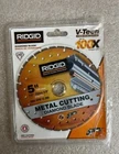 Ridgid 5" Metal Diamond Blade HD-MTL50 Open. Price: $21.95.