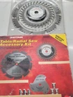 Craftsman 932080 Woodworkers Saw Blade Kit New. Price: $52.50.