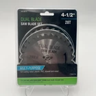 Dualsaw CS450 Circular Blade Set 4-1/2" 28T Multi-purpose Metal, Wood New. Price: $42.00.
