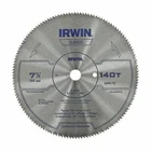 New Irwin Classic 7-1/4 140 Tooth Plywood Or Plastic Circular Saw Blade 1826231. Price: $14.95.