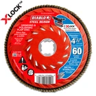 Diablo DCX045060X01F 4-1/2" 60-GRIT X-lock Steel Demon Flap Disc For Metal New. Price: $7.77.