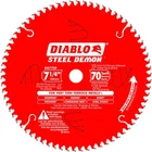 Diablo Steel Demon 7-1/4IN. Circular Saw Blade, Ferrous Metal Cutting, 70T, New. Price: $39.97.