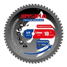 Jinsina 10 Table Saw Tct Metal Cutting Blades 60T 5/8 Arbor New. Price: $85.95.