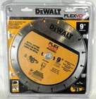 Dewalt DWAFV8901 Flexvolt In. Metal Cutting Diamond Wheel Saw Blade New. Price: $50.00.