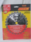 Irwin Marathon 6 1/2" 24T 14029 Thin Kerf Carbide Tipped Circular Saw Blade New. Price: $10.56.