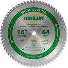 SBW-160064 16-INCH Tooth Atb General Purpose Saw Blade With 1-INCH Arbor New. Price: $142.95.
