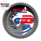 10" Miter Table Saw Blade, Tct Metal Cutting Blades With 60T & 5/8" Arbor, P New. Price: $52.39.