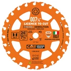 Cmt Orange Tools 286.324.07-X10 7-1/4IN. 24T Carbide Tipped Xtreme New. Price: $139.48.