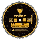 Foxbc 12 Inch Miter Saw Blade 80 Tooth Fine Finish Wood Crosscutting New. Price: $64.99.