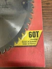 New Skilsaw Carbide 12" 40 And 60 Tooth Blades 1" Arbor Cat #75442. Price: $28.00.