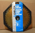 Delta 35-750 X 34ATB 5/8" Bore Industrial Carbide Tipped Thin Kerf Saw Blade New. Price: $19.99.